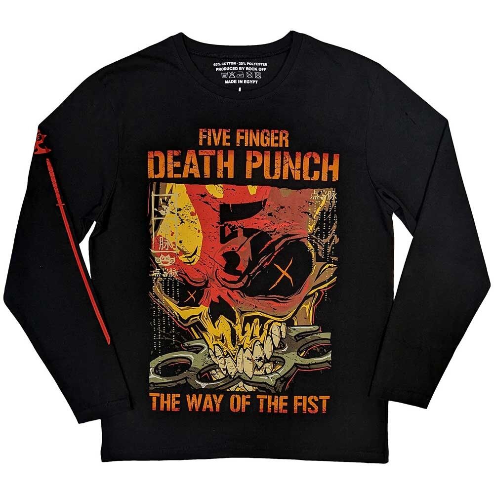 Maglietta a maniche lunghe Five Finger Death Punch - The Way Of The Fit