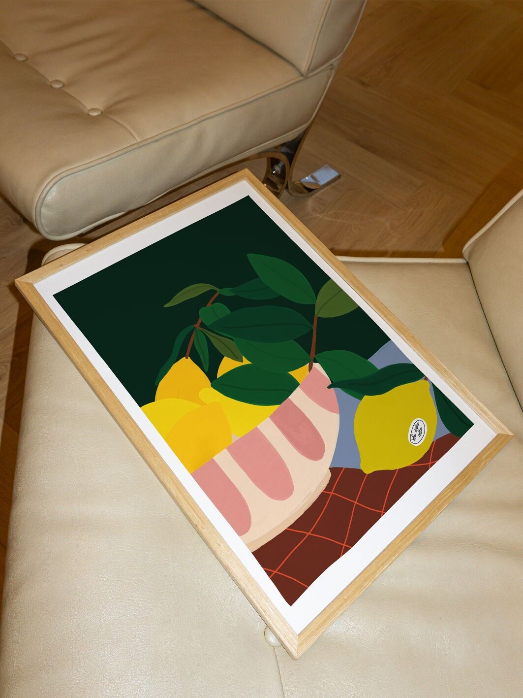 Art Print 30x40 cm – DOLCE VITA – Illustration colorée