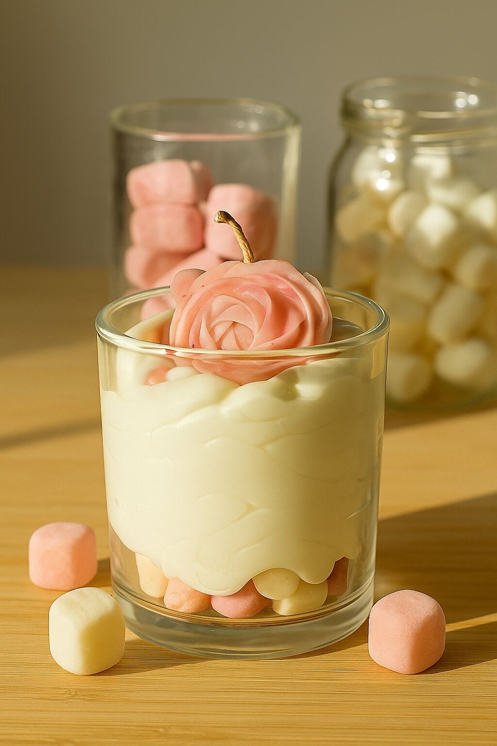 MARSHMALLOW-Kerze 150 ml – ECO-gekennzeichnet