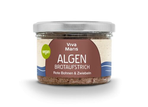 Viva Maris ALGEN Brotaufstrich rote Bohnen & Zwiebeln, vegan, 180g