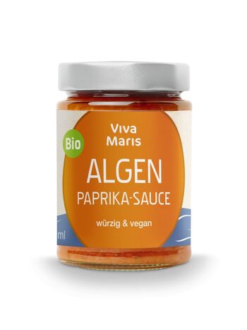 Sauce au paprika aux ALGUES bio Viva Maris, vegan, 300ml 1