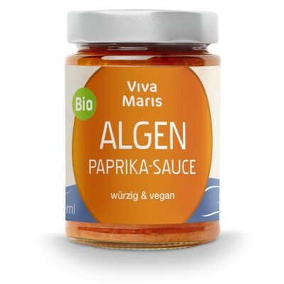 Salsa de pimentón ALGAE orgánica Viva Maris, vegana, 300ml