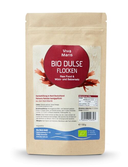 Viva Maris Bio Dulse ALGE, flakes, vegan, 100ml