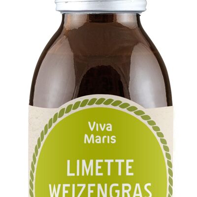Viva Maris Bio Shot Lime & Agropyre, végétalien, 100 ml dans une bouteille brune