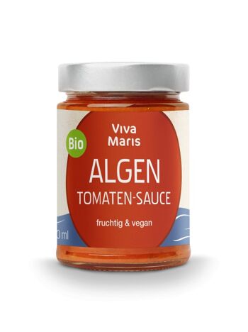 Sauce tomate bio aux ALGUES Viva Maris, vegan, 300ml 1