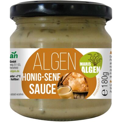 Viva Maris Bio ALGEN Honig-Senf Sauce, vegetarisch, 180ml