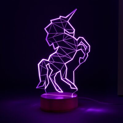 Luce LED unicorno