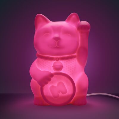 Lumière LED Chat porte-bonheur