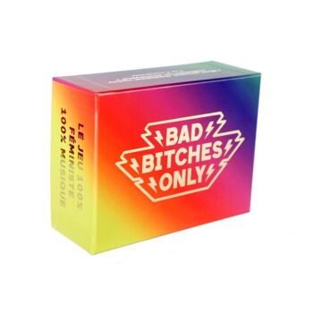 Jeu féministe chanson Bad Bitches Only - Music Edition - FRANCAIS 1
