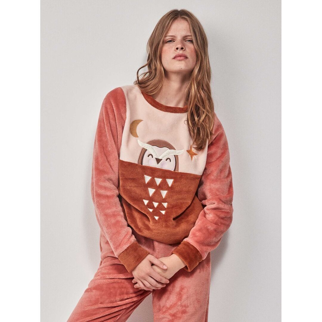Mikrofleece-Pyjama – 2/20206S ROSA