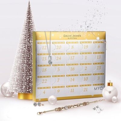 MYC Advent Calendar - Silver and Rose Gold Finishes