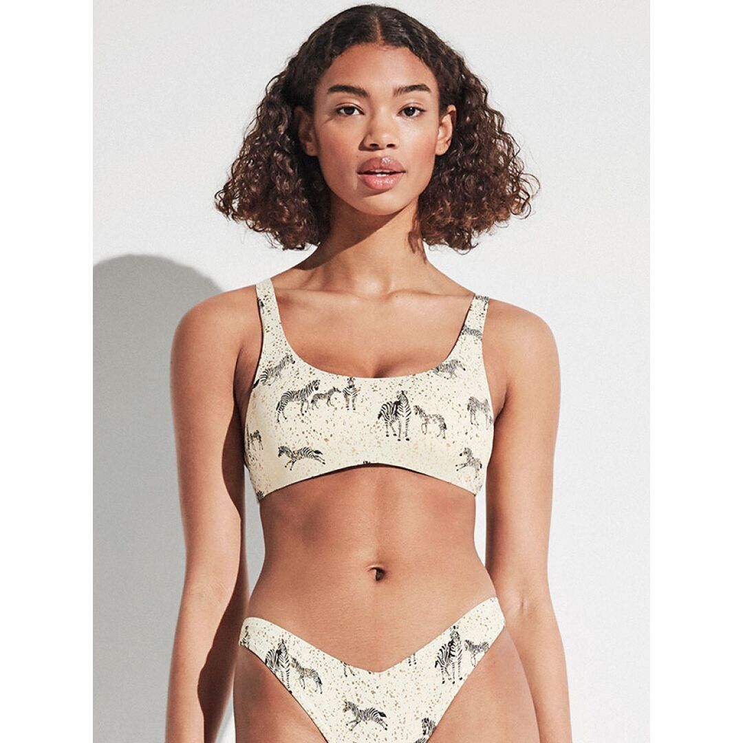 Top bikini sin aro y foam extraible - 2/30069T ESTAMPADO