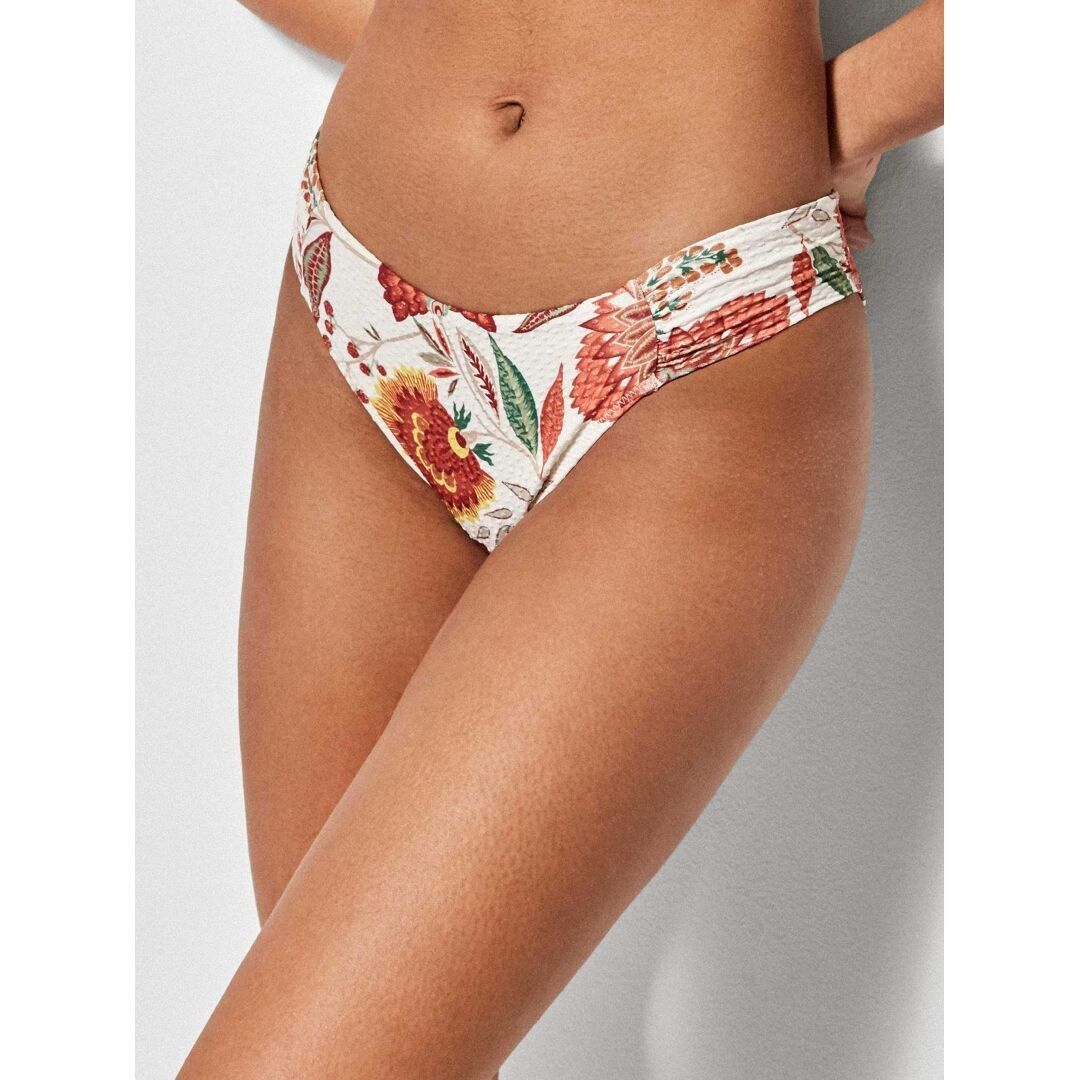 Slip bikini con stampa floreale - 2/30106B STAMPATO