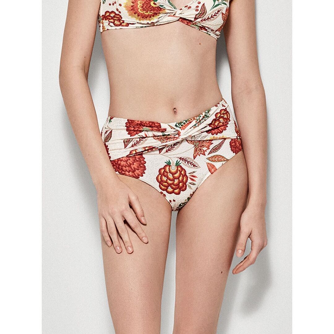 Slip bikini alto - 2/30108B STAMPATO