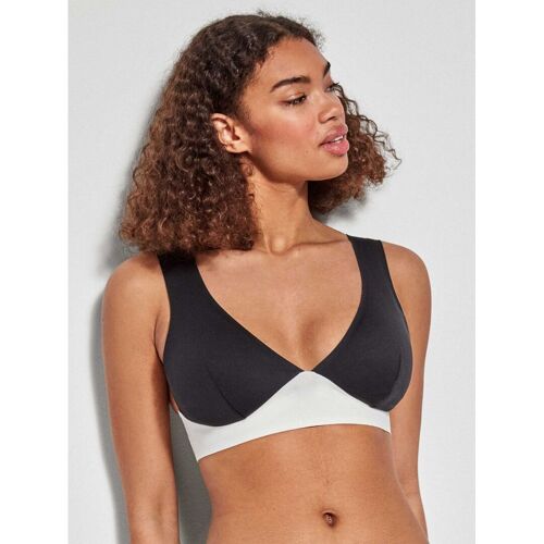 Top bikini sin aro corte láser - 2/30125T NEGRO