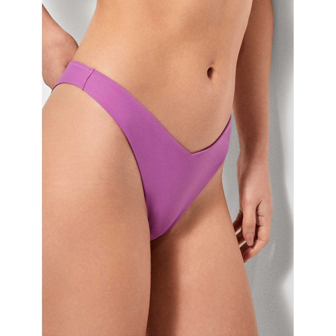 Slip bikini brasiliano con taglio a V - 2/30175B LILAC