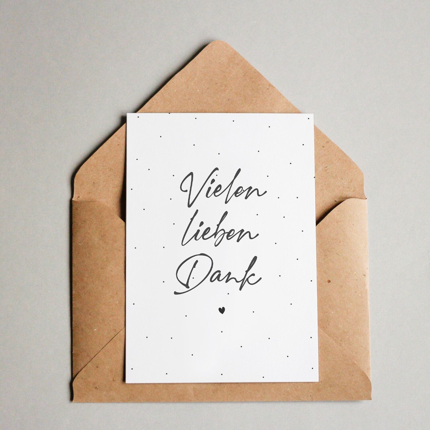 Postcard Thank you very much ♥