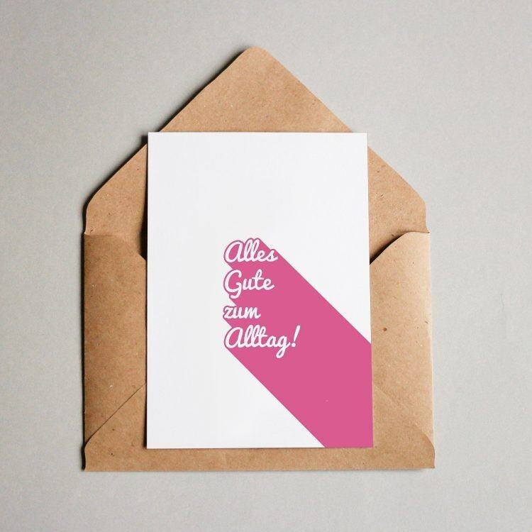 Carte postale Bon quotidien