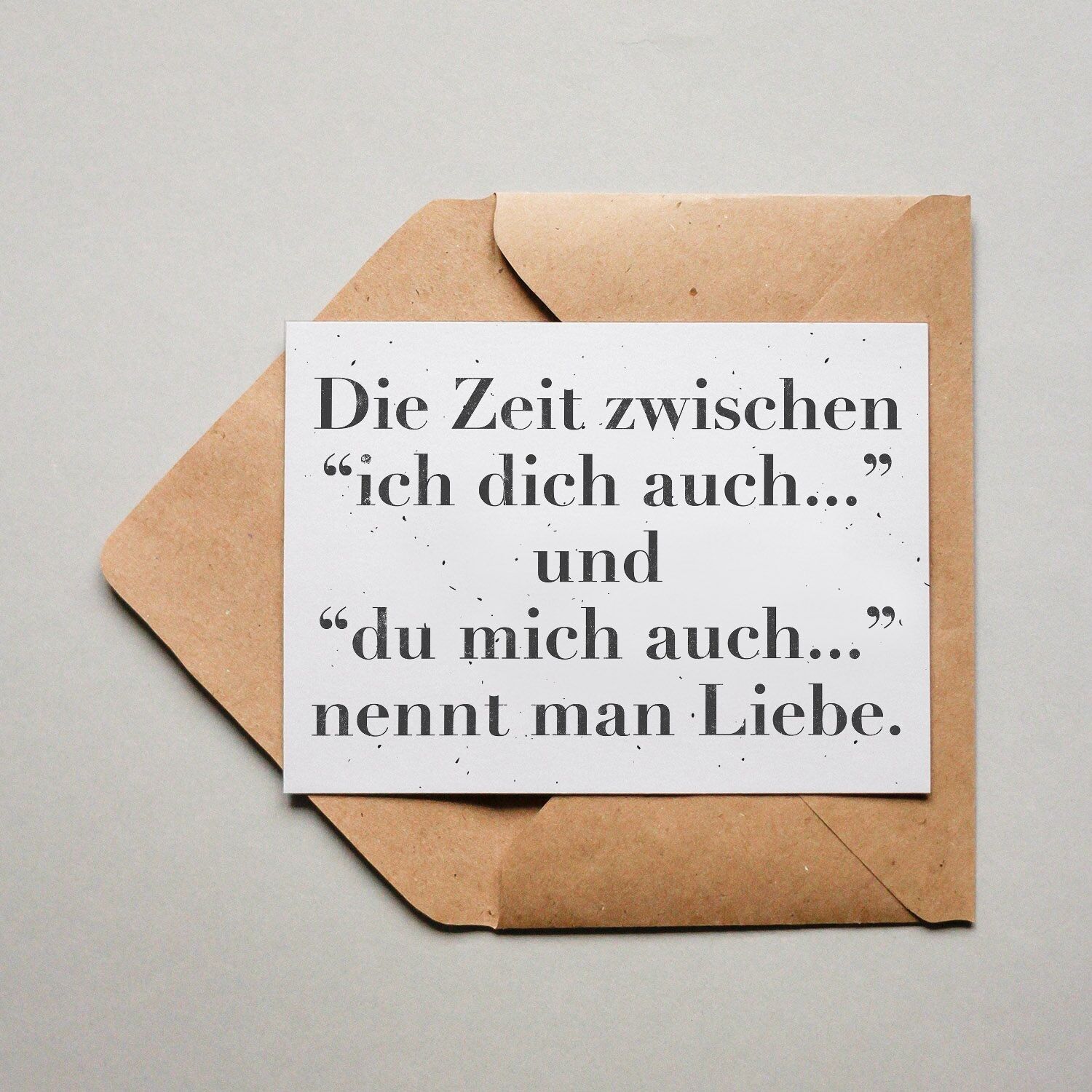 Cartolina Il tempo dell'amore