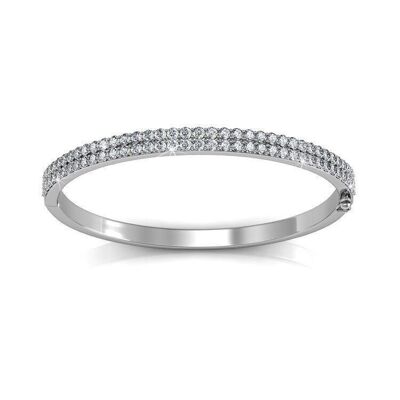 Glamour-Armband - Silber und Kristall I MYC-Paris.com