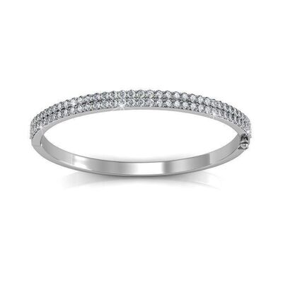 Pulsera Glamour - Plata y Cristal I MYC-Paris.com