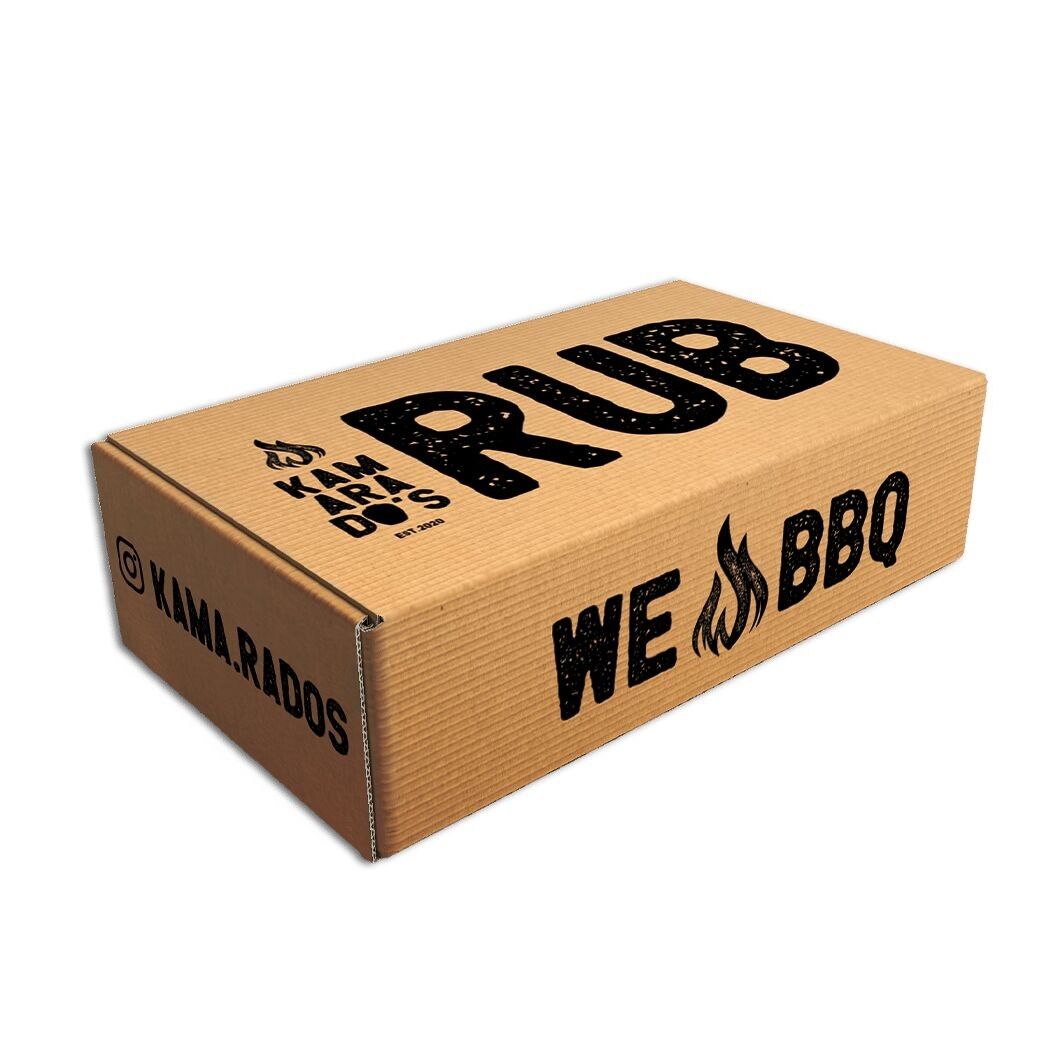 Kamarado's 4 Pack Box of Rubs