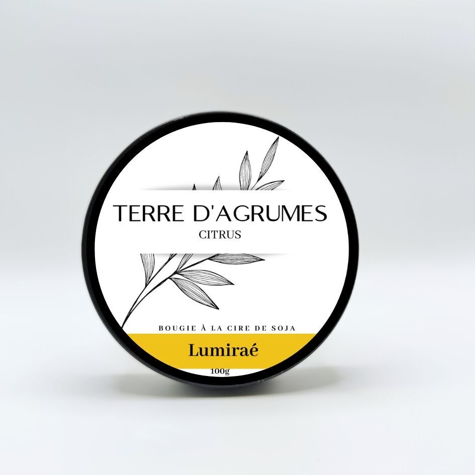 ZITRUS-ERDE-Kerze