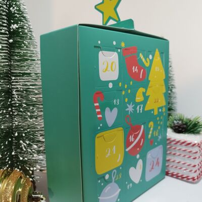 calendario dell'avvento per bambini fronte-retro