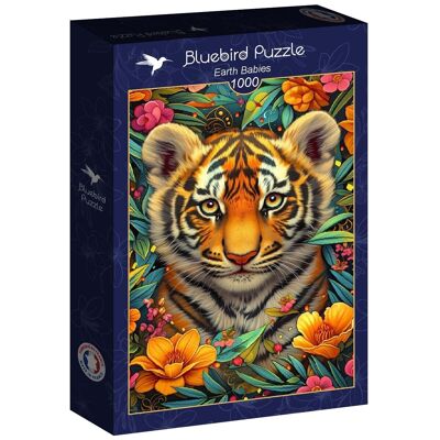 1000 Piece Puzzle Bluebird - Earth Babies