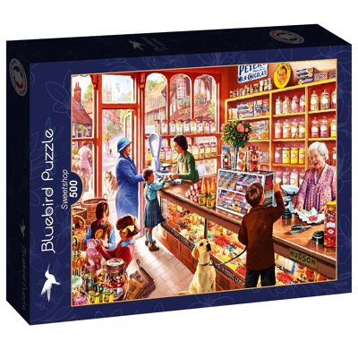 500 Piece Puzzle Bluebird - Sweetshop