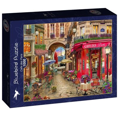 1000 Piece Puzzle Bluebird - Cafe de Paris