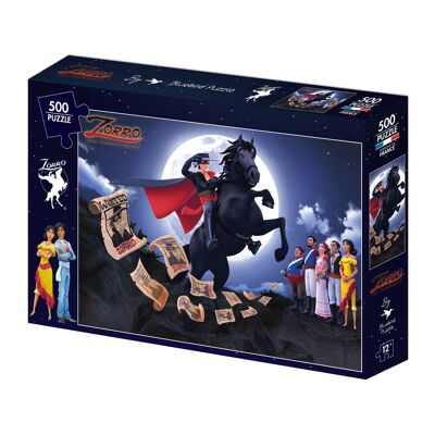 Bluebird 500 Piece Puzzle - Zorro