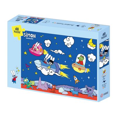 Bluebird 48 Piece Puzzle - Simon