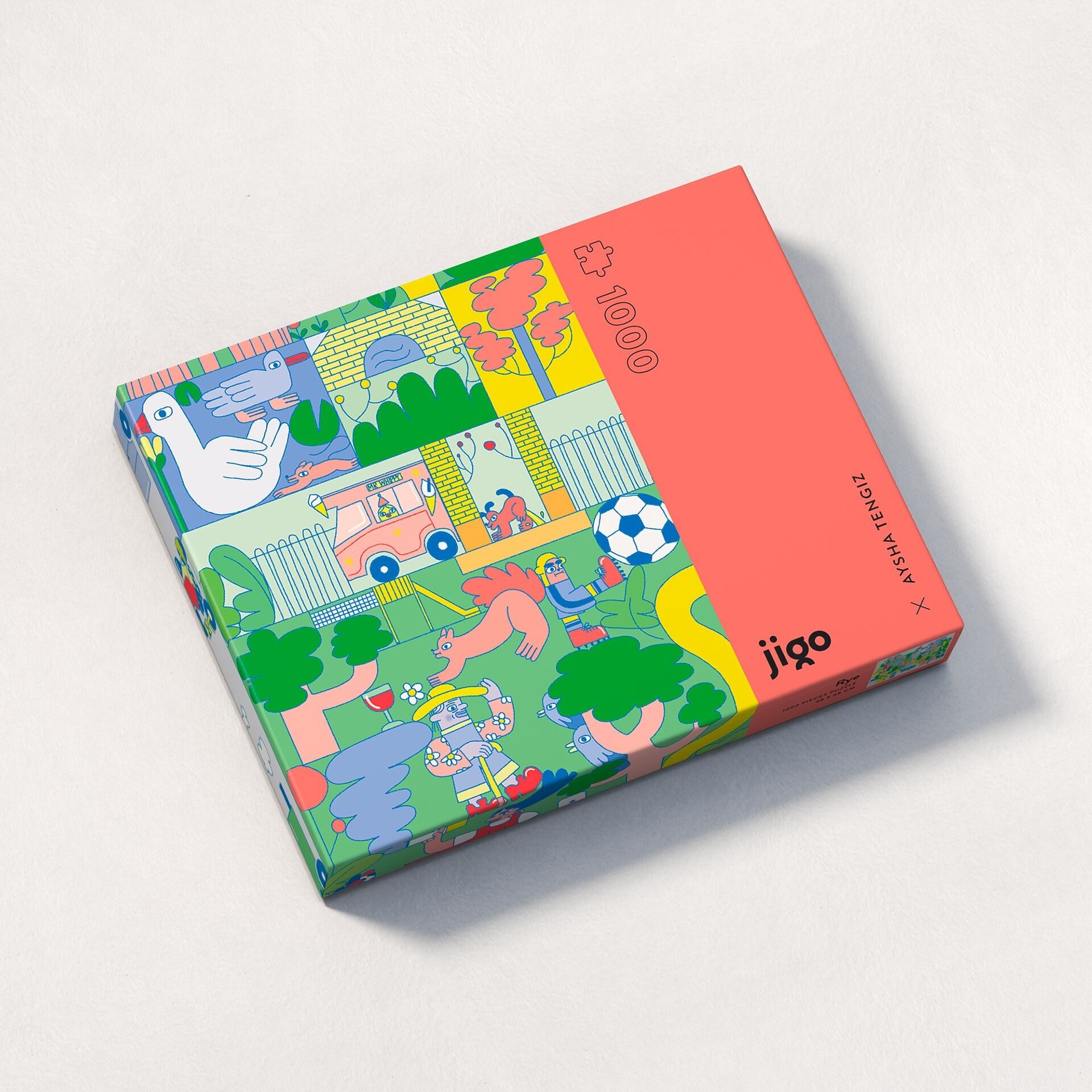 RYE von Aysha Tengiz – Wählen Sie 500 oder 1000 Stück