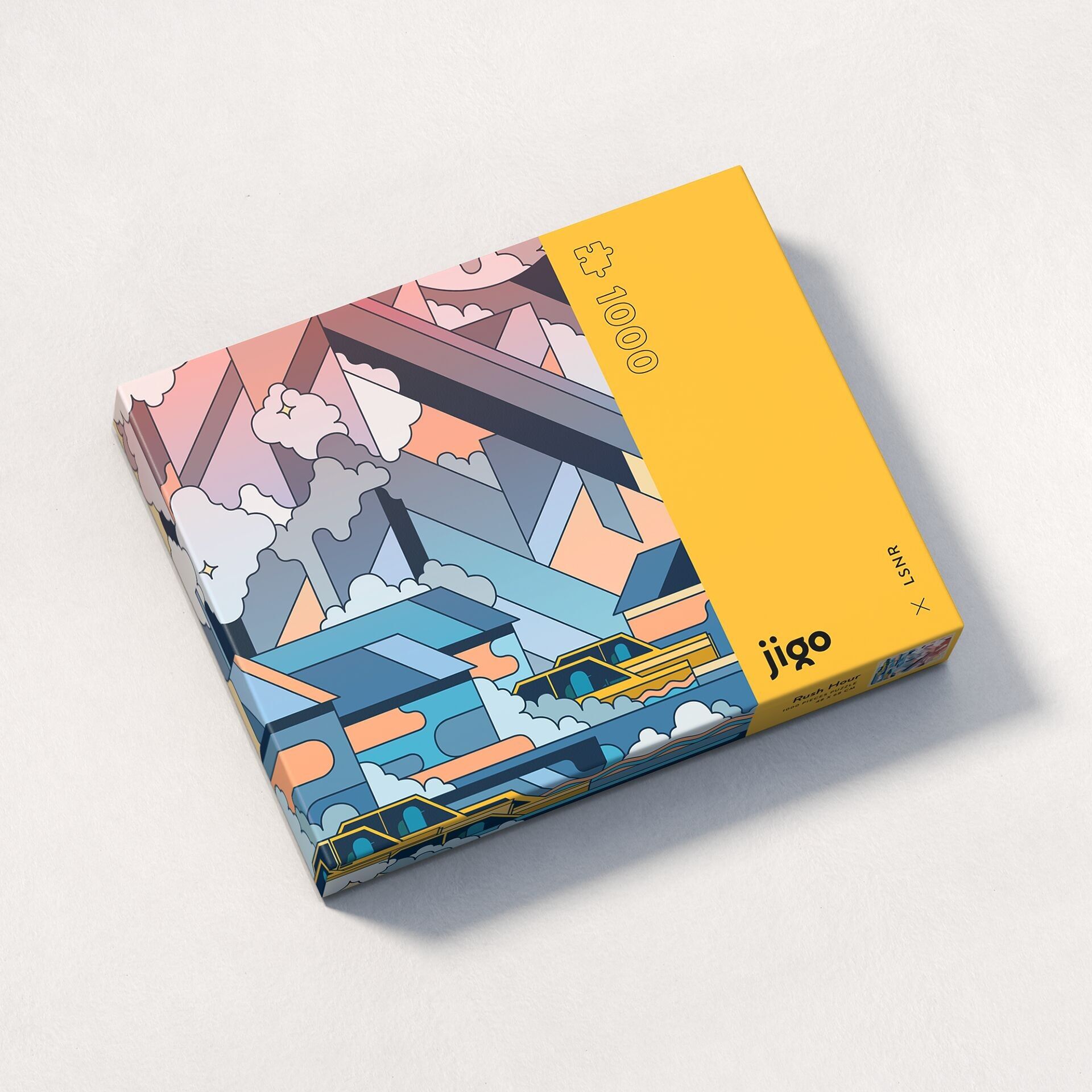 RUSH HOUR von LSNR – Wählen Sie 500 oder 1000 Stück