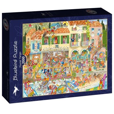 2000 Piece Puzzle Bluebird - Tourist Tango