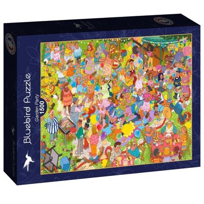 1500 Piece Puzzle Bluebird - Garden Party