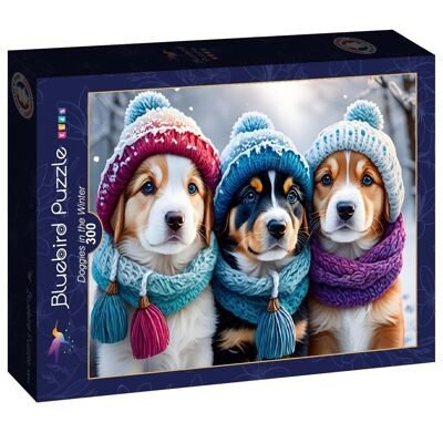 Bluebird 300 Piece Puzzle - Doggies in the Winter