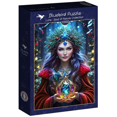 1000 Piece Puzzle Bluebird - Luna - Soul of Nature Collection