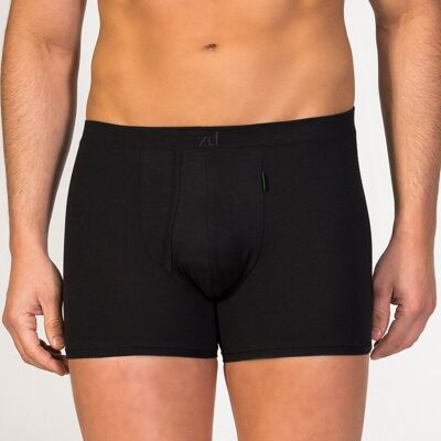 Soya fly front Boxer black plus size