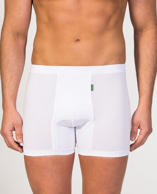 Fly front Boxer white plus size