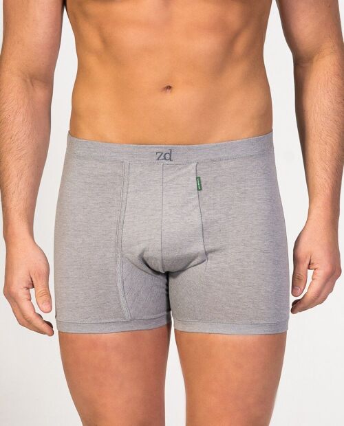 Fly front Boxer grey plus size