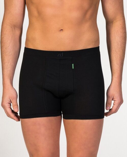 Fly front Boxer black