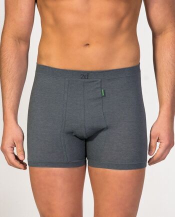 Fly front Boxer graphite 1
