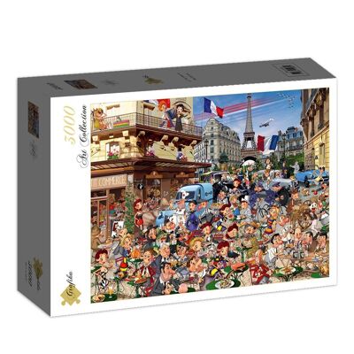 Puzzle 3000 Pieces Grafika - Ruyer - The Thirty Glorious Years