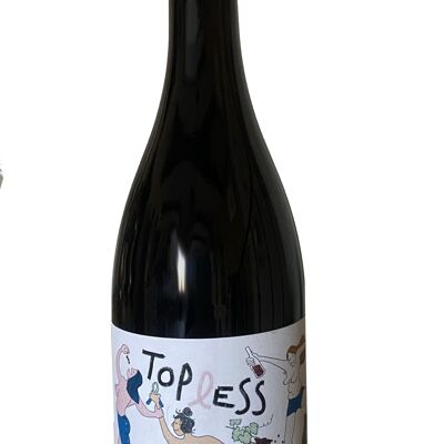 VINO DE FRANCIA - Vino tinto ecológico - TOPLESS 2023 75cl