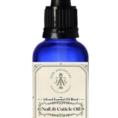 Aceite para uñas y cutículas, certificado orgánico