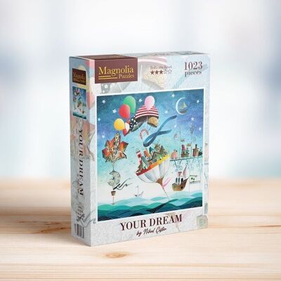 1023 Piece Puzzle Magnolia - Your Dream