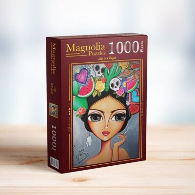 1000 Piece Puzzle Magnolia - Frida