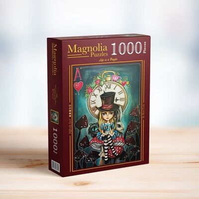 Magnolia 1000 Piece Puzzle - Tea Time with Alice